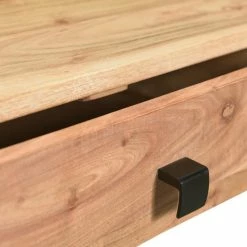 Console Avec Rangements En Bois Massif Et Métal 2 Tiroirs L80 Cm GRENELLE -Canapé Soldes console avec rangements en bois massif et metal 2 tiroirs l80 cm grenelle 46353 5d2c53c056d37 1200 675