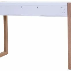 Console Design Blanche Et Bois Chêne 2 Tiroirs L120 Cm ARMEL -Canapé Soldes console design blanche et bois chene 2 tiroirs l120 cm armel 32984 5d356cf93409f 1200 675