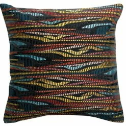 Coussin à Motif Multicolore 45 X 45 Cm ELEK
