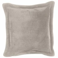 Coussin Doux Taupe 50 X 50 Cm FERO