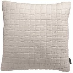 Coussin En Coton Texturé Couleur Lin 45 X 45 Cm WAFLE