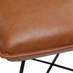 Fauteuil Avec Repose Pied Vintage Marron PHILO -Canapé Soldes fauteuil avec repose pied vintage marron philo 46924 5d41575c94eac 1200 675