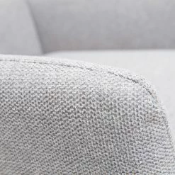 Fauteuil Design En Tissu Effet Velours Texturé Gris Clair Et Métal Noir COME -Canapé Soldes fauteuil design en tissu effet velours texture gris clair et metal noir come 48368 5f91a7489427f 1200 675