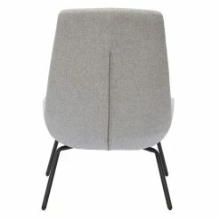 Fauteuil Design En Tissu Effet Velours Texturé Gris Clair Et Métal Noir GILLY -Canapé Soldes fauteuil design en tissu effet velours texture gris clair et metal noir gilly 49187 611a7bf06ea12 1200 675