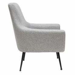 Fauteuil Design En Tissu Gris Clair Et Métal Noir MONTANA 12 Fauteuil Design En Tissu Gris Clair Et Métal Noir MONTANA -Canapé Soldes fauteuil design en tissu gris clair et metal noir montana 47179 5dbfe0f181a53 1200 675