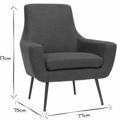 Fauteuil Design En Tissu Gris Clair Et Métal Noir MONTANA 16 Fauteuil Design En Tissu Gris Clair Et Métal Noir MONTANA -Canapé Soldes fauteuil design en tissu gris clair et metal noir montana 47179 60dc1ab5beac1 1200 675