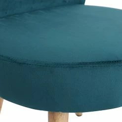Fauteuil Design En Tissu Velours Bleu Canard Et Bois Clair TANAKA 13 Fauteuil Design En Tissu Velours Bleu Canard Et Bois Clair TANAKA -Canapé Soldes fauteuil design en tissu velours bleu canard et bois clair tanaka 45621 5cc81c2148cfc 1200 675