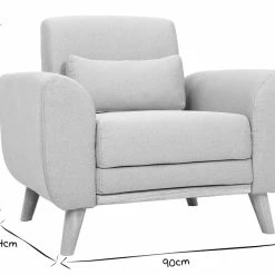 Fauteuil En Tissu Bleu Foncé Et Bois Foncé EKTOR -Canapé Soldes fauteuil en tissu bleu fonce et bois fonce ektor 40711 5fe36b16e7b82 1200 675