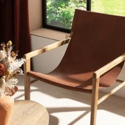 Fauteuil Ethnique Bois Teck Massif Et Cuir Marron CHILLY 18 Fauteuil Ethnique Bois Teck Massif Et Cuir Marron CHILLY -Canapé Soldes fauteuil ethnique bois teck massif et cuir marron chilly 50652 6262ad502de44 1200 675