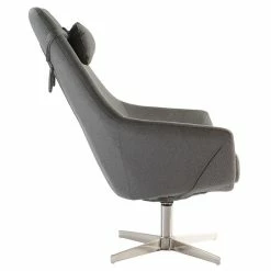 Fauteuil Pivotant Design En Tissu Gris Foncé Et Acier Chromé AMADEO 11 Fauteuil Pivotant Design En Tissu Gris Foncé Et Acier Chromé AMADEO -Canapé Soldes fauteuil pivotant design en tissu gris fonce et acier chrome amadeo 23812 5c052de228cb1 1200 675