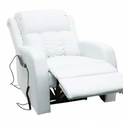 Fauteuil Relax électrique Massant Blanc GALLER 12 Fauteuil Relax électrique Massant Blanc GALLER -Canapé Soldes fauteuil relax electrique massant blanc galler 16704 5cff9f34234f2 1200 675