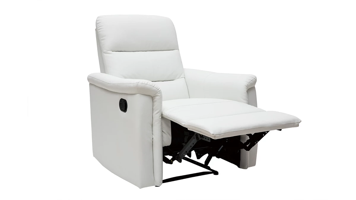 Fauteuil Relax Manuel Blanc MANDALA 5 Fauteuil Relax Manuel Blanc MANDALA – Image 3
