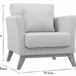 Fauteuil Scandinave Déhoussable En Tissu Beige Et Bois Clair OSLO -Canapé Soldes fauteuil scandinave dehoussable en tissu beige et bois clair oslo 49043 60142e8a8fa8e 1200 675