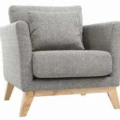 Fauteuil Scandinave Déhoussable En Tissu Gris Clair Et Bois Clair OSLO -Canapé Soldes fauteuil scandinave dehoussable en tissu gris clair et bois clair oslo 41593 5bb3743637796 1200 675