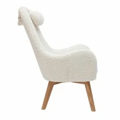 Fauteuil Scandinave En Tissu Effet Peau De Mouton Blanc Et Bois Clair MANIA -Canapé Soldes fauteuil scandinave en tissu effet peau de mouton blanc et bois clair mania 51930 62cd6f1a7989a 1200 675
