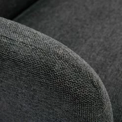 Fauteuil Scandinave En Tissu Effet Velours Texturé Gris Foncé Et Bois Clair ISKO -Canapé Soldes fauteuil scandinave en tissu effet velours texture gris fonce et bois clair isko 52651 63691b79b09d8 1200 675