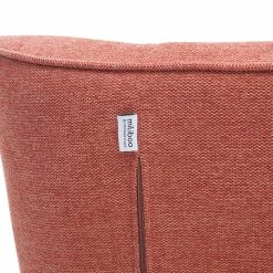 Canapé Soldes -Canapé Soldes fauteuil scandinave en tissu effet velours texture terracotta et bois clair avery miliboo et stephane plaza 48372 5f295bf88dbb0 1200 675