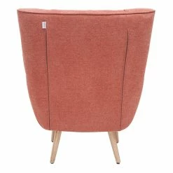 Fauteuil Scandinave En Tissu Effet Velours Texturé Terracotta Et Bois Clair AVERY - Miliboo & Stéphane Plaza -Canapé Soldes fauteuil scandinave en tissu effet velours texture terracotta et bois clair avery miliboo et stephane plaza 48372 5f295bfa55e7c 1200 675