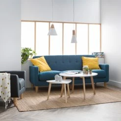 Fauteuil Scandinave En Tissu Gris Anthracite Et Bois Clair ALICE -Canapé Soldes fauteuil scandinave en tissu gris anthracite et bois clair alice 43867 5bb374bb41773 1200 675