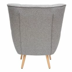 Fauteuil Scandinave En Tissu Gris Clair Et Bois Clair AVERY - Miliboo & Stéphane Plaza -Canapé Soldes fauteuil scandinave en tissu gris clair et bois clair avery miliboo et stephane plaza 47180 612cfc3cec700 1200 675