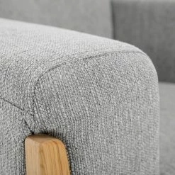 Fauteuil Scandinave En Tissu Gris Et Bois Clair FJORD -Canapé Soldes fauteuil scandinave en tissu gris et bois clair fjord 51270 625404cd04d31 1200 675