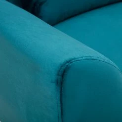 Fauteuil Scandinave En Tissu Velours Bleu Pétrole Et Bois Clair EKTOR -Canapé Soldes fauteuil scandinave en tissu velours bleu petrole et bois clair ektor 48844 5fdb76c03efe7 1200 675