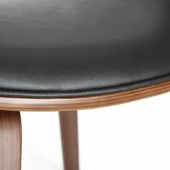 Fauteuil Scandinave Noir Et Bois Foncé Noyer ARAMIS -Canapé Soldes fauteuil scandinave noir et bois fonce noyer aramis 42638 5bb37456f31e5 1200 675