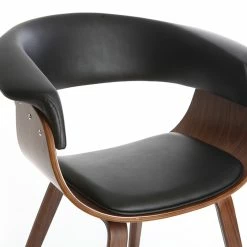 Fauteuil Scandinave Noir Et Bois Foncé OKTAV -Canapé Soldes fauteuil scandinave noir et bois fonce oktav 42642 5bbcc6bbabf36 1200 675
