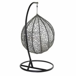 Fauteuil Suspendu Oeuf Résine Gris MOJO -Canapé Soldes fauteuil suspendu oeuf resine gris mojo 43506 5c9cb37cc46da 1200 675