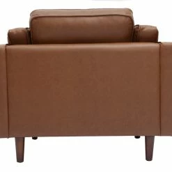 Fauteuil Vintage Cuir Marron BRADLEY -Canapé Soldes fauteuil vintage cuir marron bradley 50932 620e1e815a525 1200 675