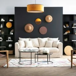 Housse De Canapé En Tissu Gris Foncé FEVER HOUSSE -Canapé Soldes housse de canape en tissu gris fonce fever housse 50841 615dc15f63684 1200 675