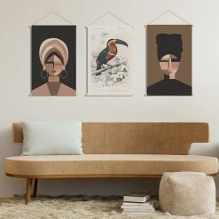 Kakemono Toucan L40 X L60 Cm TOUCAN -Canapé Soldes kakemono toucan l40 x l60 cm toucan 53464 638e0407da3d4 1200 675