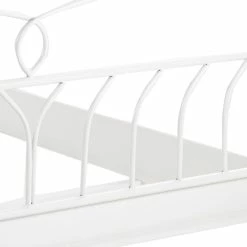 Lit 2 Places 140x200 Cm En Métal Blanc NOTTE -Canapé Soldes lit 2 places 140x200 cm en metal blanc notte 48951 6023ff7bc6599 1200 675