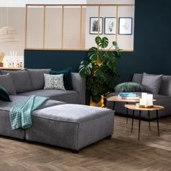 Méridienne Angle Gauche En Tissu Gris Clair PLURIEL -Canapé Soldes meridienne angle gauche en tissu gris clair pluriel 52918 62a996a46302e 1200 675