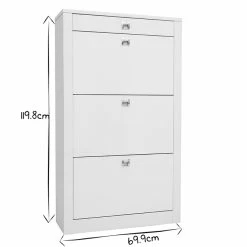 Meuble à Chaussures Design Blanc Laqué Brillant L70 Cm DEVA -Canapé Soldes meuble a chaussures design blanc laque brillant l70 cm deva 16551 5e0099bc48f20 1200 675