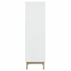 Meuble De Rangement Blanc Et Bois Clair 3 Portes L60 Cm LEENA -Canapé Soldes meuble de rangement blanc et bois clair 3 portes l60 cm leena 44142 5be195bb7ed1b 1200 675