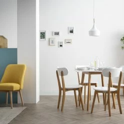 Meuble De Rangement Blanc Et Bois Clair 3 Portes L60 Cm LEENA -Canapé Soldes meuble de rangement blanc et bois clair 3 portes l60 cm leena 44142 5c04f25c10b41 1200 675