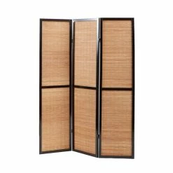 Paravent Bambou Et Bois Style Asiatique Suwa
