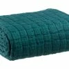 Plaid En Coton Texturé Bleu Pétrole 130 X 200 Cm WAFLE -Canapé Soldes plaid en coton texture bleu petrole 130 x 200 cm wafle 52162 61cde2fcc3915 1200 675