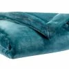Plaid En Polyester Bleu Canard 150 X 200 Cm FERO -Canapé Soldes plaid en polyester bleu canard 150 x 200 cm fero 47340 5d8de69a599e1 1200 675