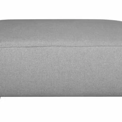 Pouf Module De Canapé En Tissu Gris Clair PLURIEL