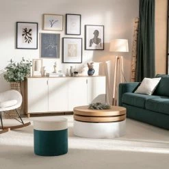 Rocking Chair Scandinave En Tissu Gris Clair, Métal Noir Et Bois Clair ESKUA -Canapé Soldes rocking chair scandinave en tissu gris clair metal noir et bois clair eskua 47948 61fd06c130a0d 1200 675