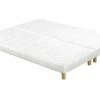 Sommiers Tapissiers Tissu Blanc Pieds Bois 90 X 200 Cm (lot De 2) JAMI -Canapé Soldes sommiers tapissiers tissu blanc pieds bois 90 x 200 cm lot de 2 jami 50980 618a62cb5499f 1200 675