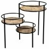 Support De Plantes Modulable En Bois Manguier Massif Et Métal Noir L50 Cm THREE -Canapé Soldes support de plantes modulable en bois manguier massif et metal noir l50 cm three 47579 5e4d3575cd6fa 1200 675