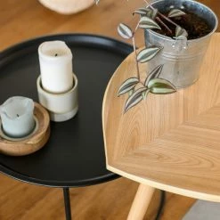 Table Basse Forme De Feuille Bois Clair L60 Cm PHYLL -Canapé Soldes table basse forme de feuille bois clair l60 cm phyll 48377 5f71aae73f6e9 1200 675