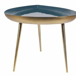 Table Basse Goutte En Acier Laqué Bleu Canard L80 Cm DROP -Canapé Soldes table basse goutte en acier laque bleu canard l80 cm drop 49744 612614dcb97be 1200 675