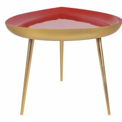 Table Basse Goutte En Acier Laqué Terracotta L80 Cm DROP 9 Table Basse Goutte En Acier Laqué Terracotta L80 Cm DROP -Canapé Soldes table basse goutte en acier laque terracotta l80 cm drop 49741 61250bf1d3ab9 1200 675