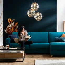 Table Basse Rectangulaire 2 Tiroirs Verre Trempé, Bois Clair Finition Chêne Et Métal Noir FINN -Canapé Soldes table basse rectangulaire 2 tiroirs verre trempe bois clair finition chene et metal noir finn 49284 607fd35acf67b 1200 675