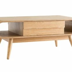 Table Basse Rectangulaire à Rangements 1 Tiroir Scandinave Bois Clair L120 Cm BALTIK -Canapé Soldes table basse rectangulaire a rangements 1 tiroir scandinave bois clair l120 cm baltik 26245 5bbcc5cc1e094 1200 675