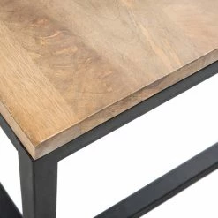 Table Basse Rectangulaire Bois Clair Manguier Massif Et Métal Noir L120 Cm FACTORY -Canapé Soldes table basse rectangulaire bois clair manguier massif et metal noir l120 cm factory 21582 5d10e6fb1b2fa 1200 675